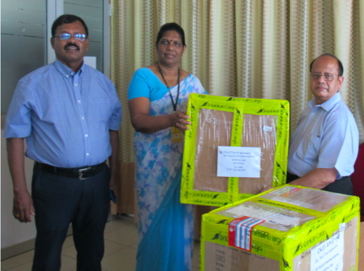 ICU Medication Project, medical supplies for Sri Lankan hospitals